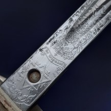 British WW1 1897 Pattern Infantry Officers Sword of Captain Bertram de Weltden Weldon MC, MID 28